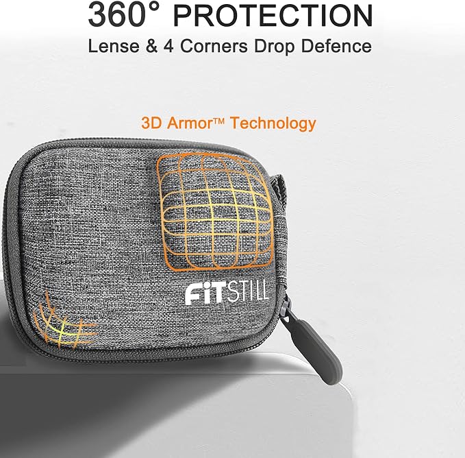 FiTSTILL Grey Weaving Mini Carrying Case