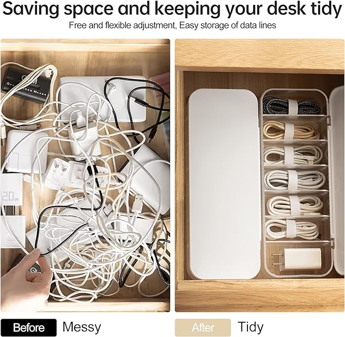 Cable Organizer Storage Box