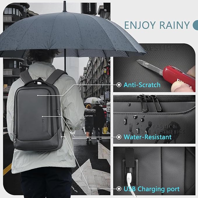 hk Laptop Backpack for Men