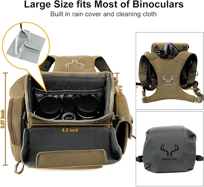 Binocular Harness Chest Pack: Bino Case