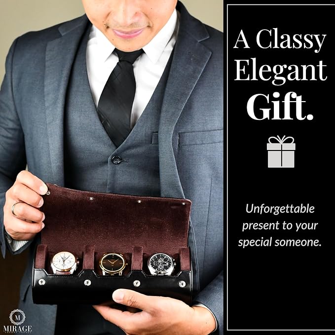 Watch Roll Case Organizer