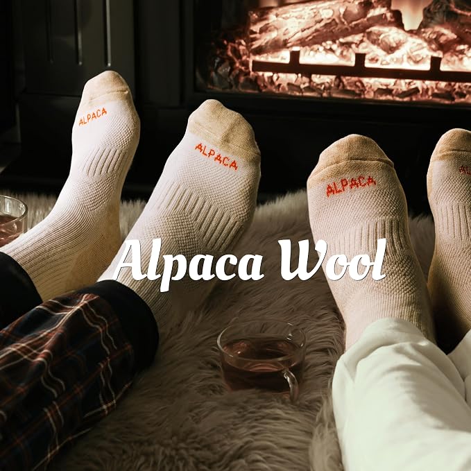 Alpaca Wool Hunting Socks 2 pairs
