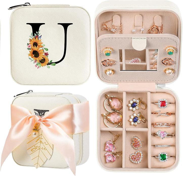 AYGXU Travel Jewelry Box for Women and Girls
