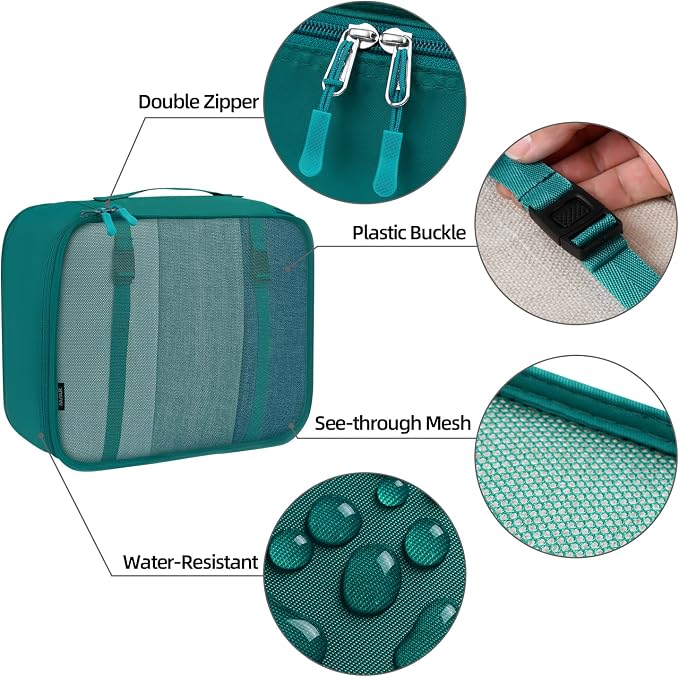 BAGAIL 6 Set/8 Set/10 Set Packing Cubes Various Sizes Packing Organizer