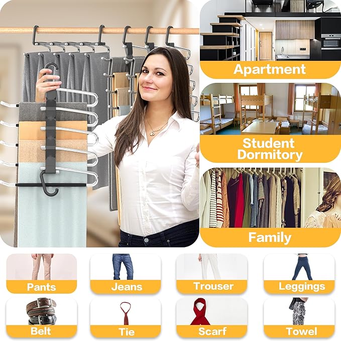 Pants Hangers Space Saving