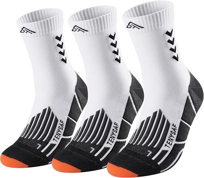 Compression Crew Running Socks: Athletic Socks