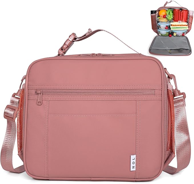 NOL Kids Lunch Bag for School, Reusable Insulated Lunch Box & Children's Tote