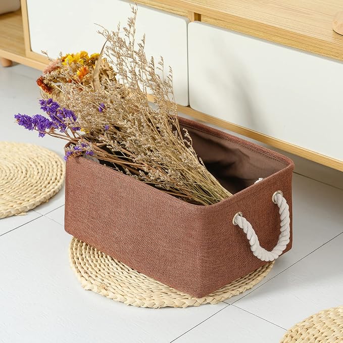 TheWarmHome Fabric Storage Basket