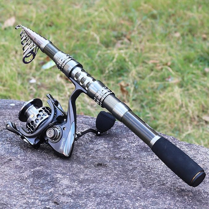Sougayilang Fishing Rod Reel Combo