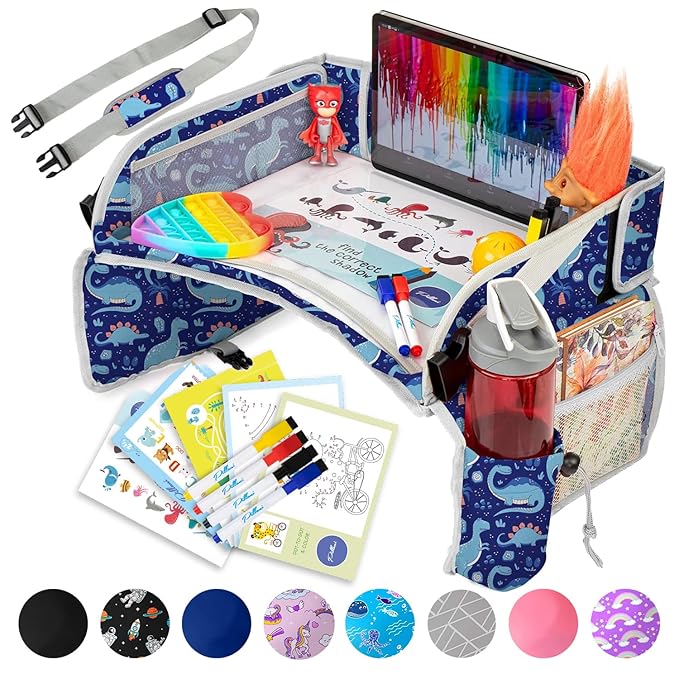 PILLANI Kids Travel Tray for Car