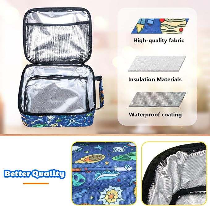 Hap Tim Insulated Lunch Bag Women, Reusable Lunch Box