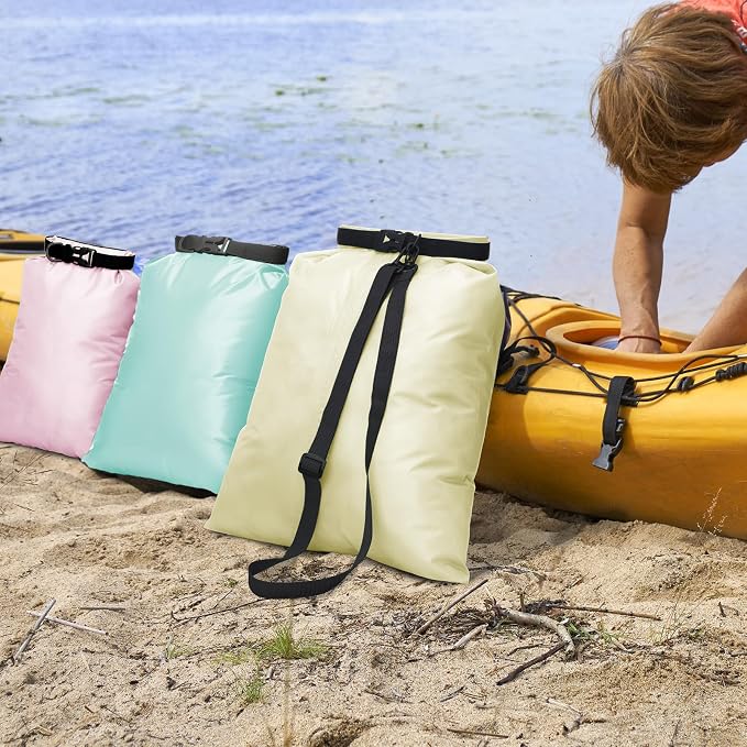 Shappy Waterproof Dry Bag Set 6 Sizes Lightweight Sacks and Long Adjustable