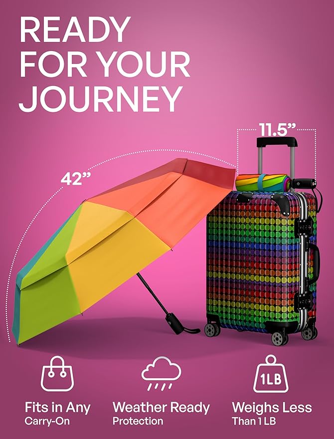 REPEL Windproof Travel Umbrella