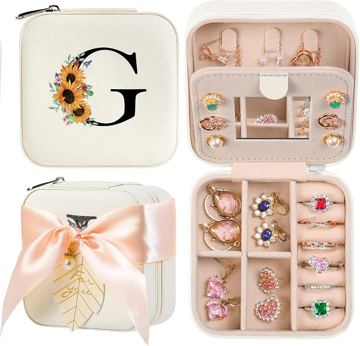 AYGXU Travel Jewelry Box for Women and Girls