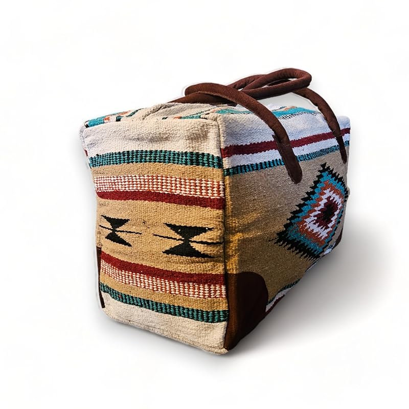 Southwestern Large Weekender Travel Bag Western Duffle Bag Boho Travel Bag