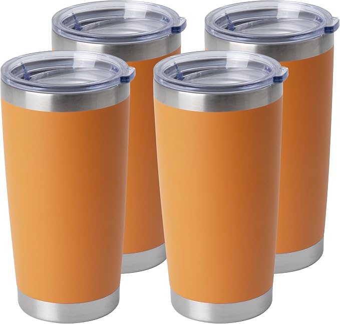 HASLE OUTFITTERS 20oz Stainless Steel Tumblers Bulk, Insulated Travel Cup