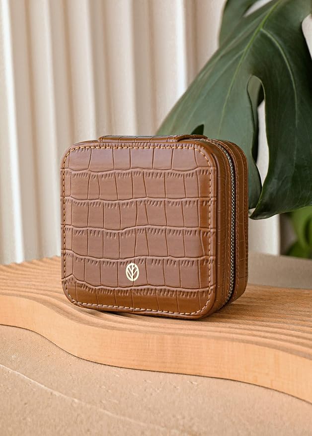 S.Leaf Travel Jewelry Box