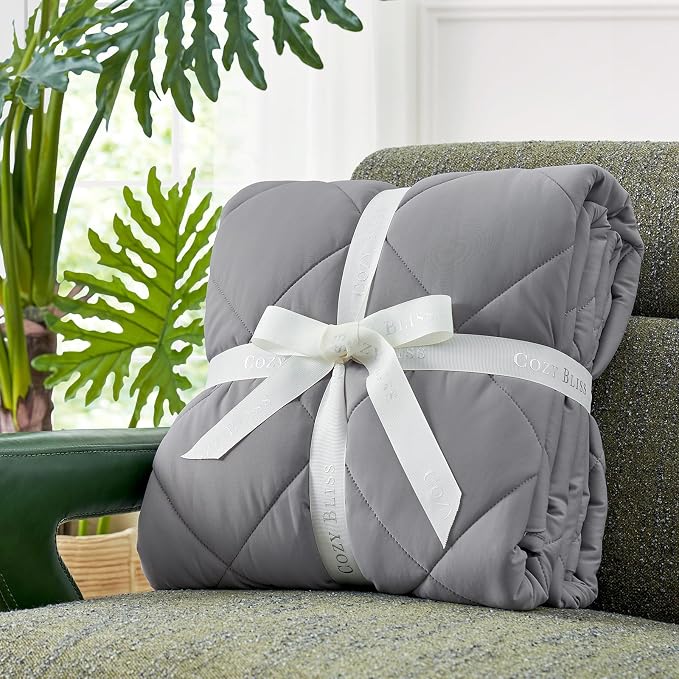 Cozy Bliss Cooling Throw Blanket