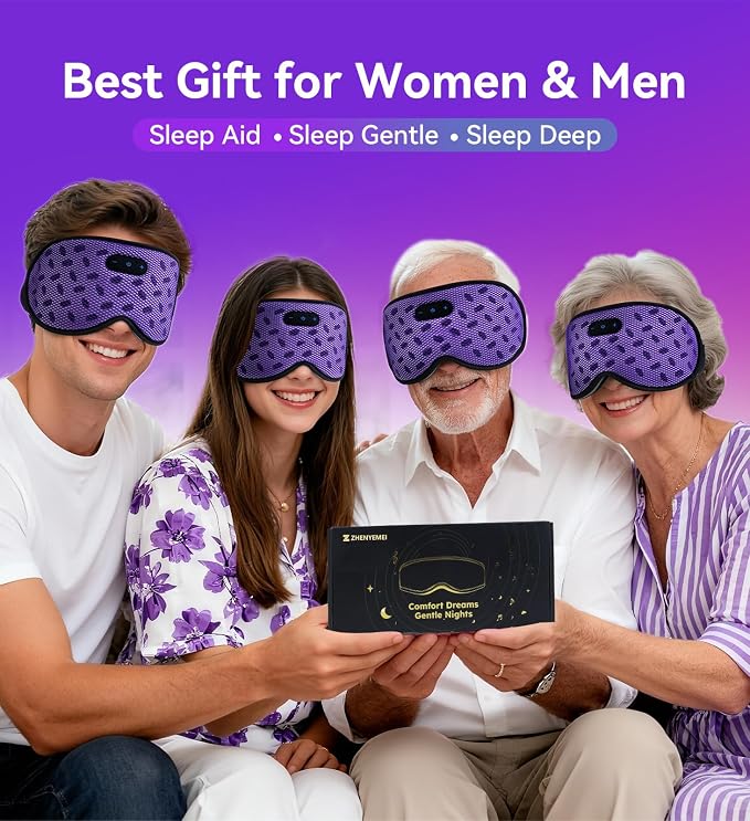 Sleep Eye Mask Bluetooth Headphones