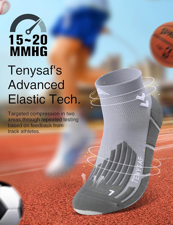 Compression Sport Running Socks: Athletic Socks