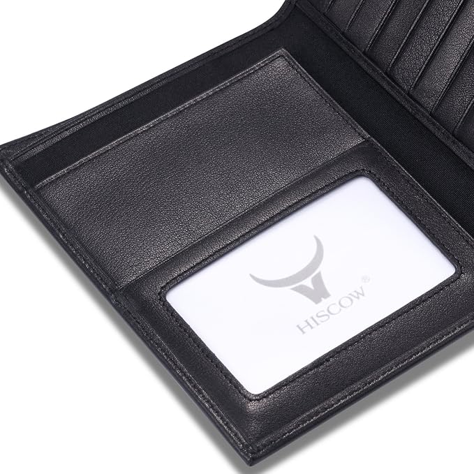 HISCOW Italian Leather Passport Holder