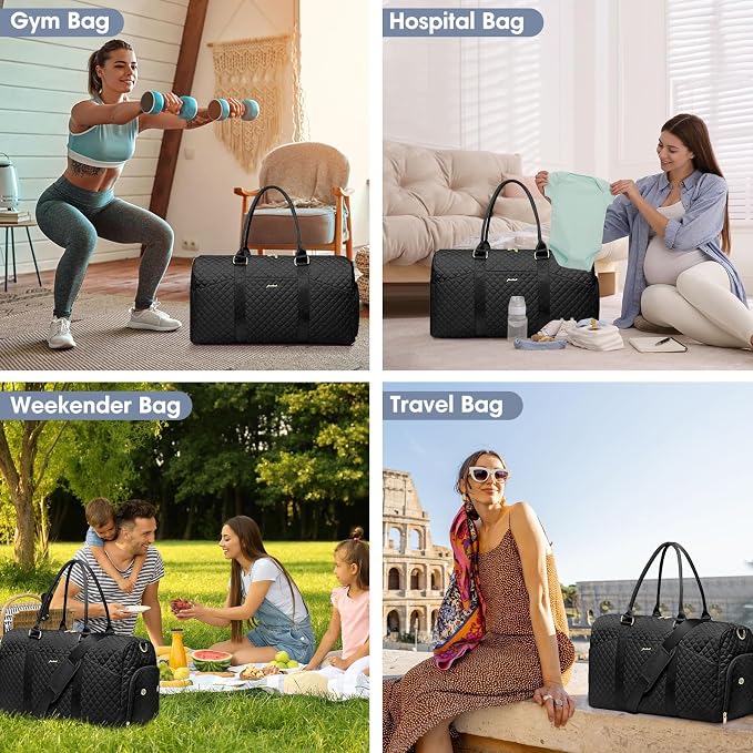 Weekender Travel Duffle Bag for Women