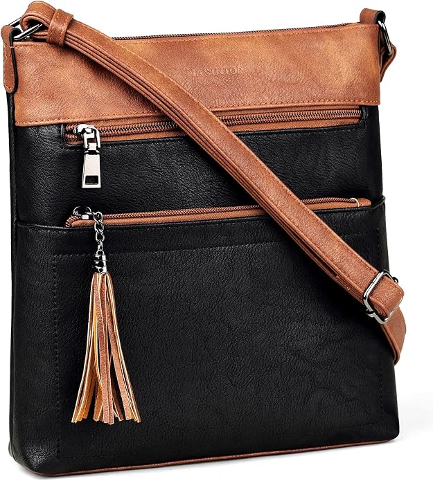 MASINTOR Crossbody Purses for Women, Adjustable Strap Shoulder Bag