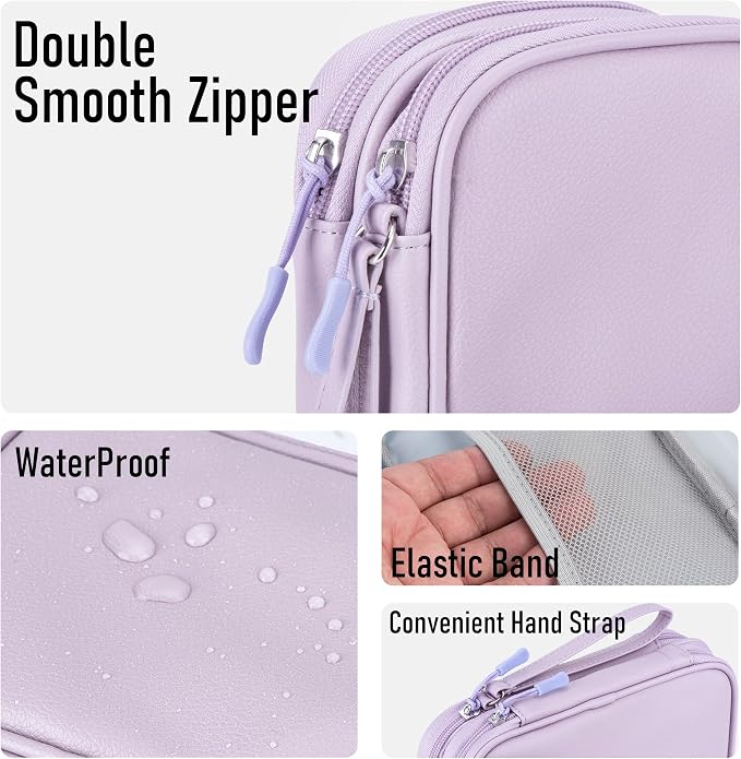 Leather Travel Electronic Organizer
