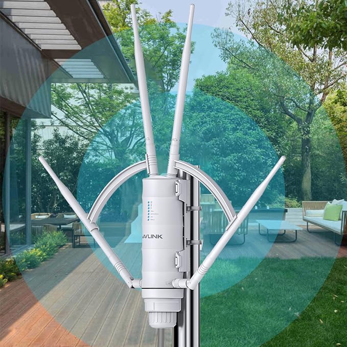 WAVLINK AC1200 Outdoor Long Range Weatherproof WiFi Extender/Wireless Access