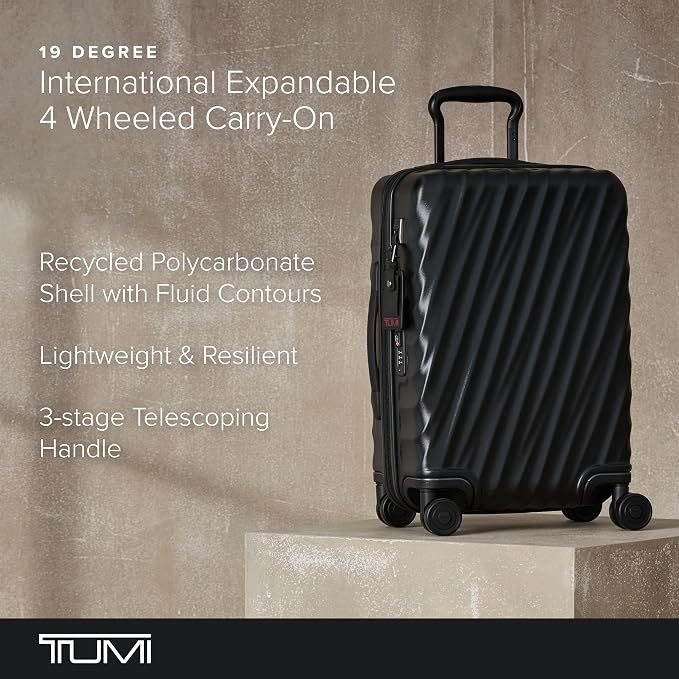 TUMI - 19 Degree International Expandable 4 Wheeled Carry-On - Hard Shell