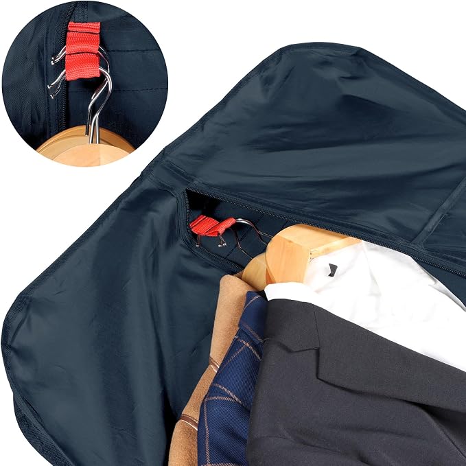 Zilink 60" Garment Bags for Travel Dress Travel Bag for Closet Storage Fur Coat