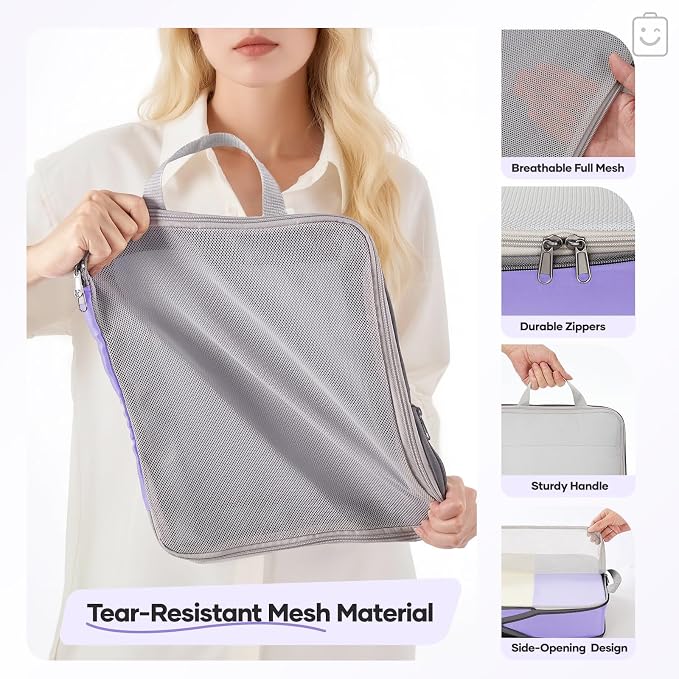 Veken 9/11 Set Compression Packing Cubes