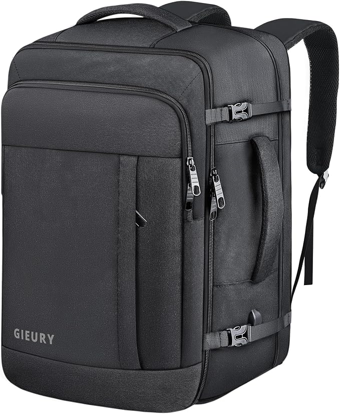 Carry On Backpack, 50L Travel Backpack, Luggage Backpack TSA Flight Approved