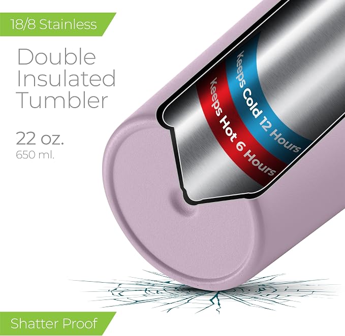 SIPX™ Triple-Insulated Tumblers - 22oz. Premium Modern Tumbler