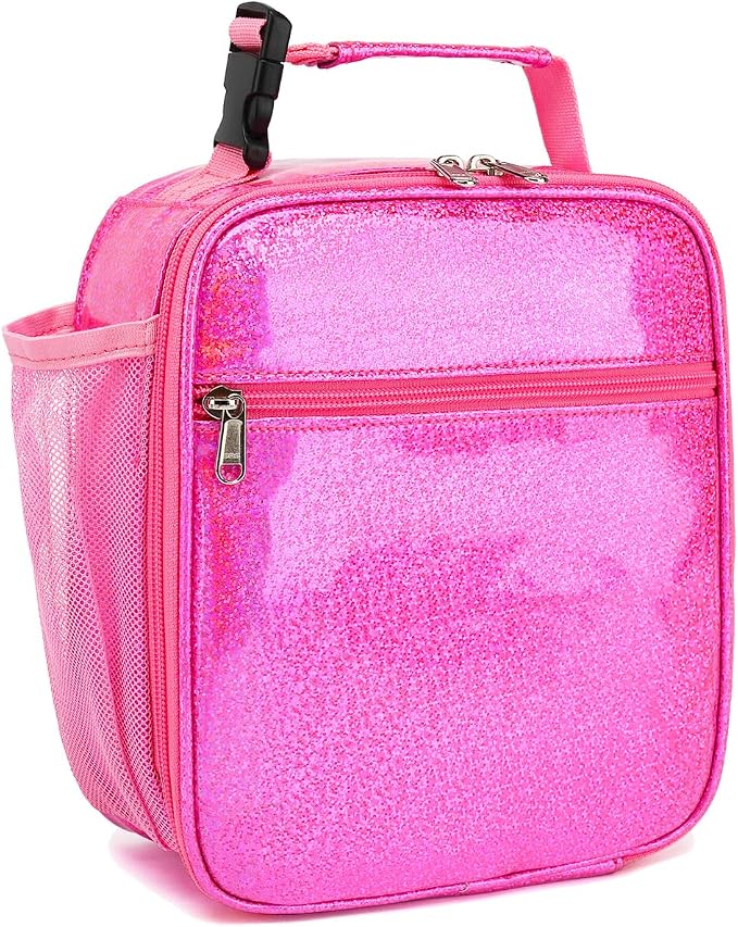 FlowFly Kids Lunch box Insulated Soft Bag Mini Cooler Back to School Thermal