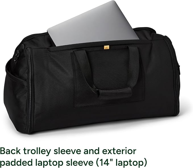 Halfday Convertible 2-in-1 Premium Garment Duffel Weekender Bag 40L |