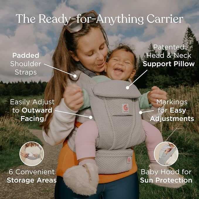Ergobaby Omni Deluxe Baby Carrier Newborn to Toddler