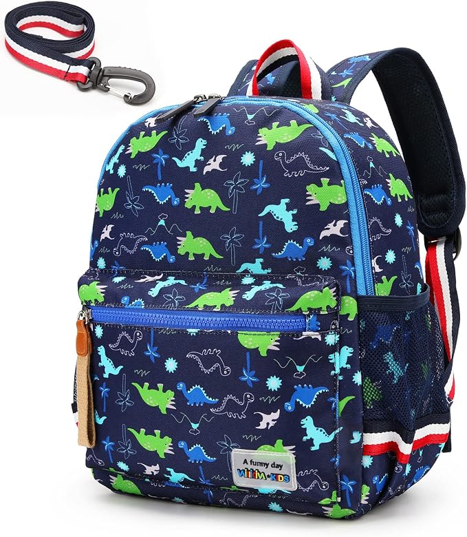 willikiva Cartoon Bus 12 Kindergarten Backpack