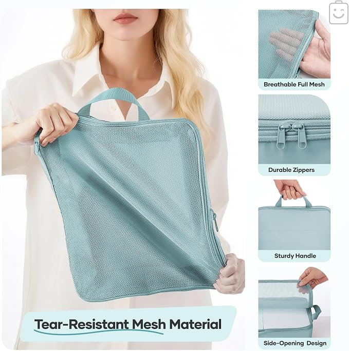 Veken 9/11 Set Compression Packing Cubes