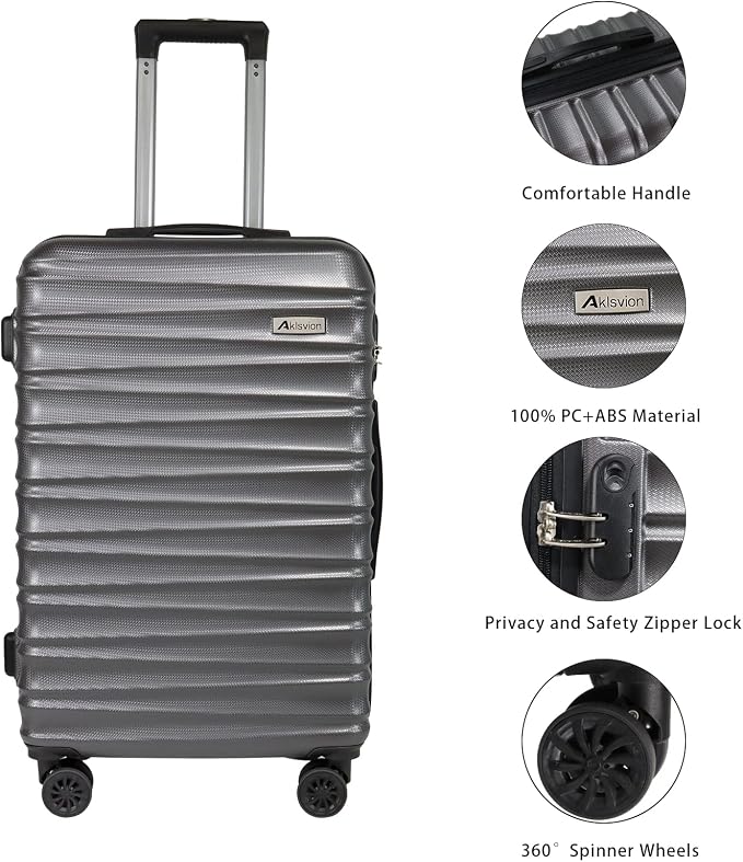 Luggage Sets 3 Piece-Suitcase Set- Luggage