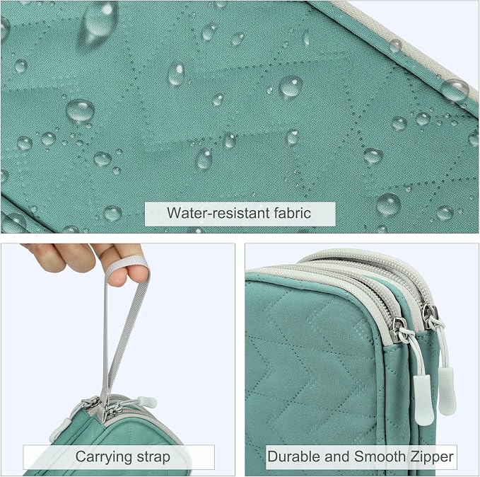 FYY Electronic Organizer, Travel Cable Organizer Bag Pouch Electronic