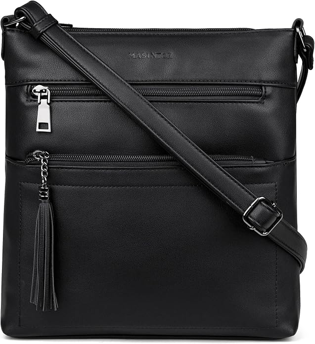 MASINTOR Crossbody Purses for Women, Adjustable Strap Shoulder Bag