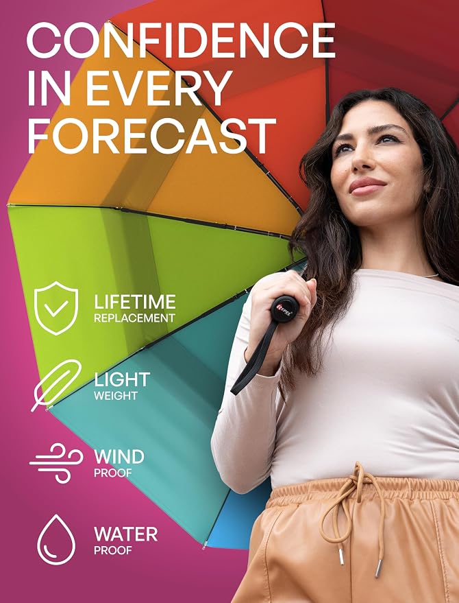 REPEL Windproof Travel Umbrella