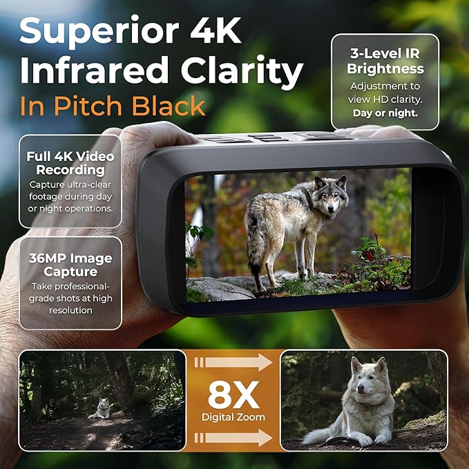 4k Night Vision Goggles for Adults