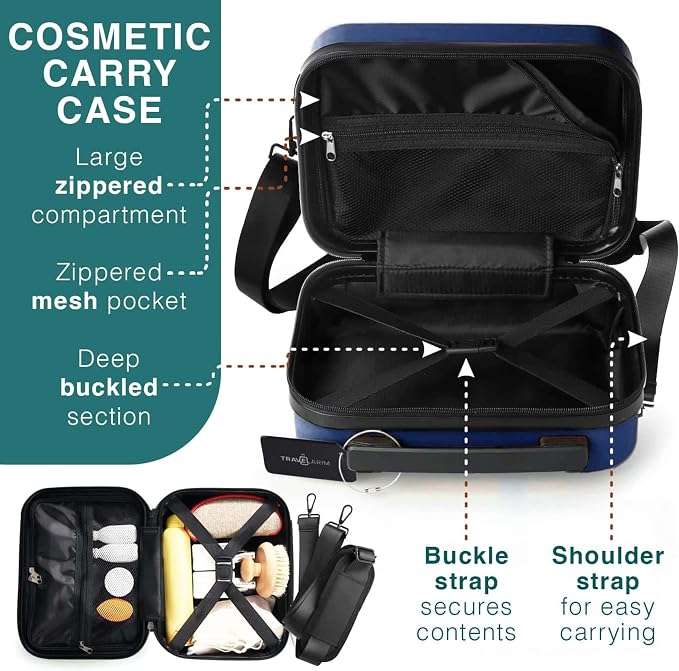 Luggage Sets 3 Piece, 22 Inch Carry on Luggage and 24 Inch Suitcases