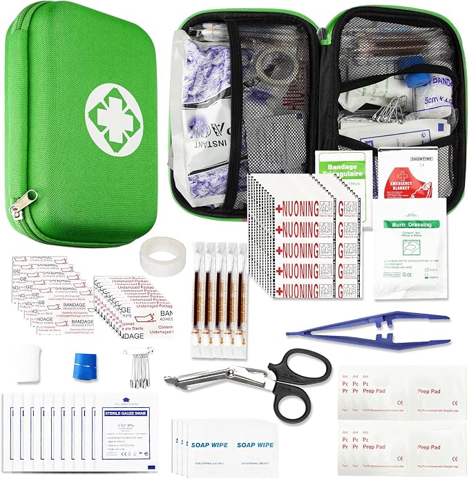 276 Car First Aid Kit for Business, Portable First Aid Kits Travel Szie
