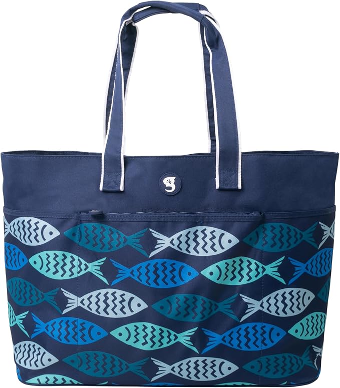 geckobrands Oversized Beach Tote – Large and Stylish Beach Bag