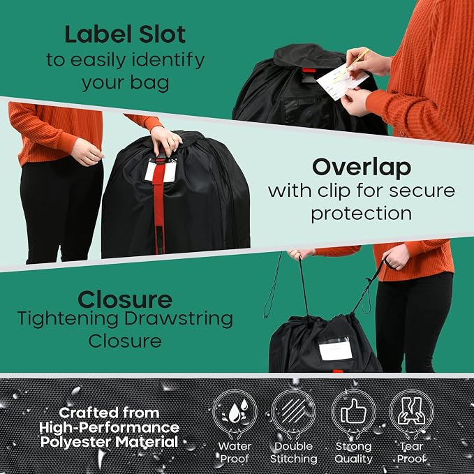 reperkid Medium Stroller Bag for Airplane Travel, Fits Most Single Strollers