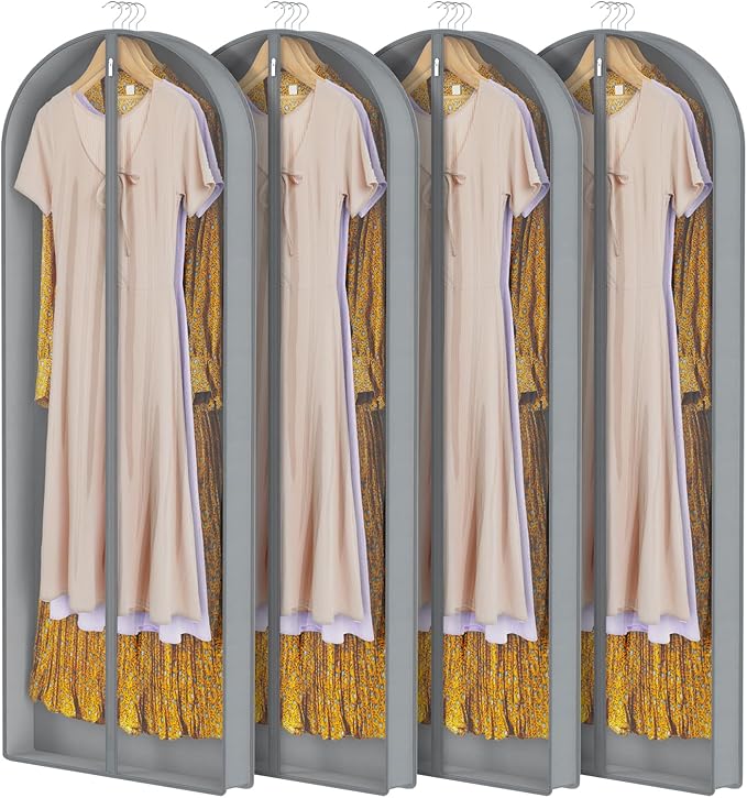 Zilink Luxury Breathable Fur Coat Storage Bags 60" Dress Bags