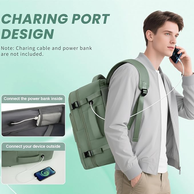 Travel Backpack, Carry on Flight Approved Backpack